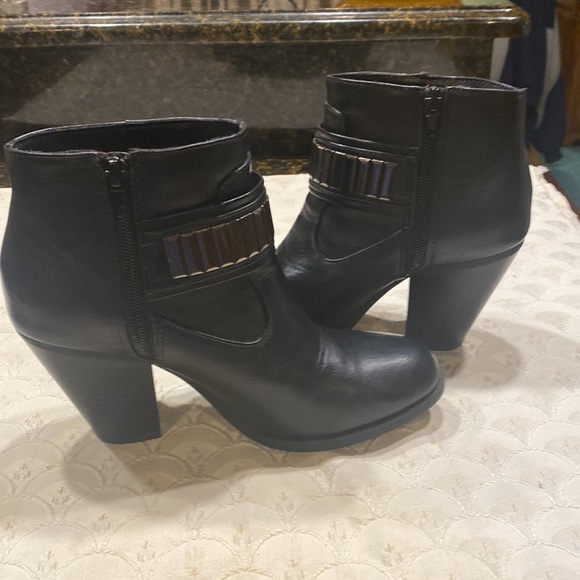Rampage Black Booties Size 7.5 - Picture 9 of 10